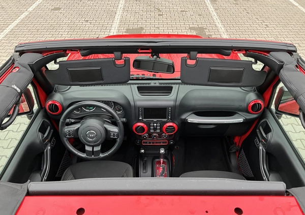 Jeep Wrangler cena 119000 przebieg: 72000, rok produkcji 2016 z Poznań małe 742